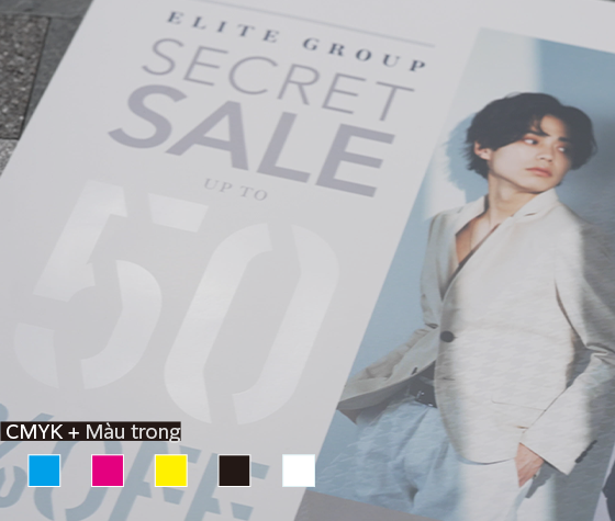 CMYK + Màu trong