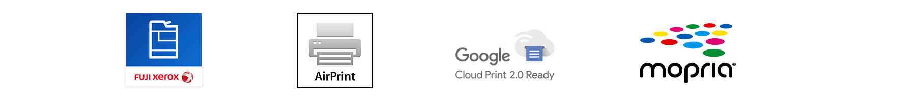 Biểu trưng của Print Utility / AirPrint / Google Cloud Print / Mopria Print Service