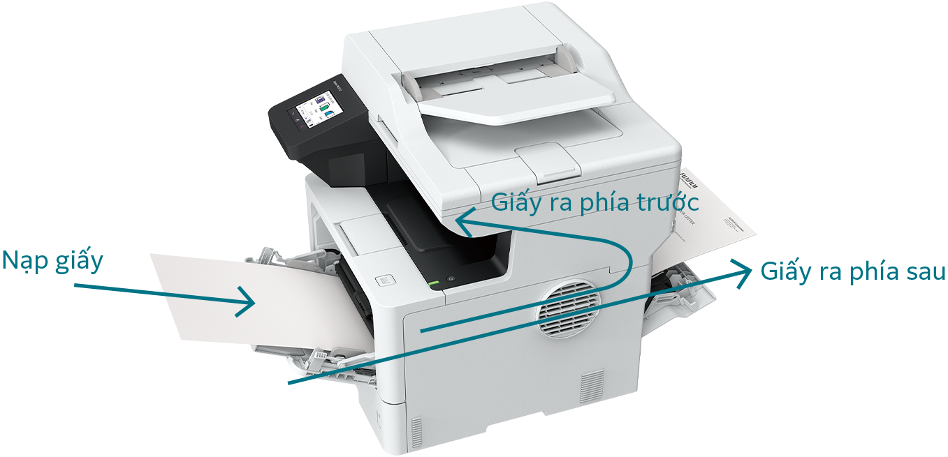 In theo 2 cách (mặt trước & mặt sau)