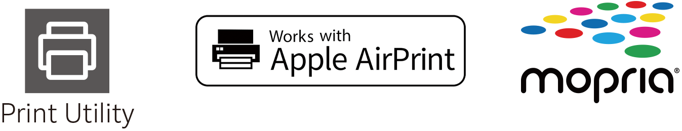 Biểu trưng của Print Utility / AirPrint / Mopria Print Service