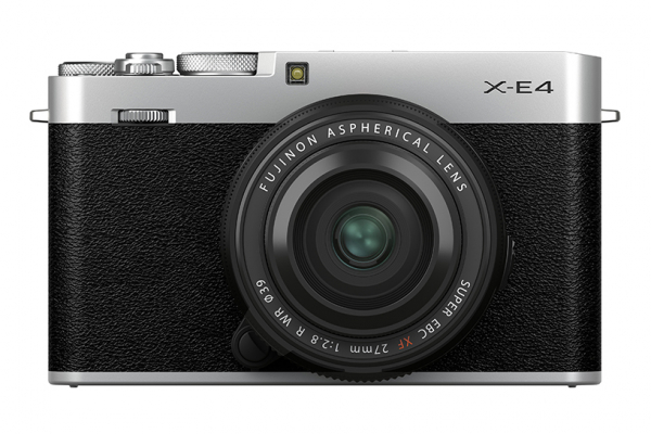 [photo] Fujifilm X-E4 System Digital Camera - Silver and black